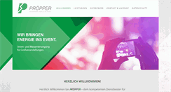 Desktop Screenshot of proepper.info