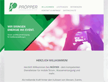 Tablet Screenshot of proepper.info